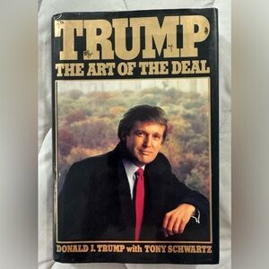 Donald Trump: The Art of the
Deal Hardcover In Near Perfect
Condition, 1987